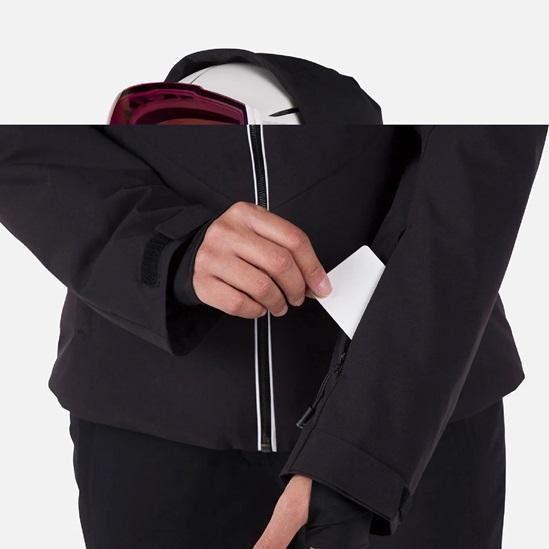 ROSSIGNOL W STRAWPILE JKT black