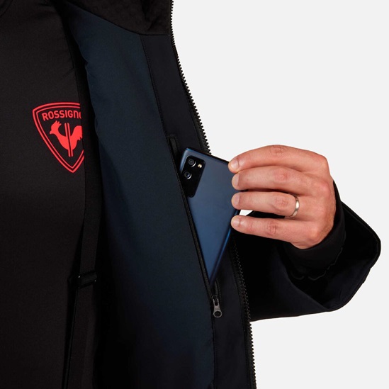 ROSSIGNOL HERO BLACKSIDE INSULATED JKT black