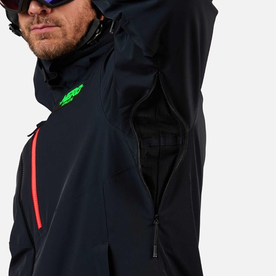 ROSSIGNOL HERO BLACKSIDE INSULATED JKT black